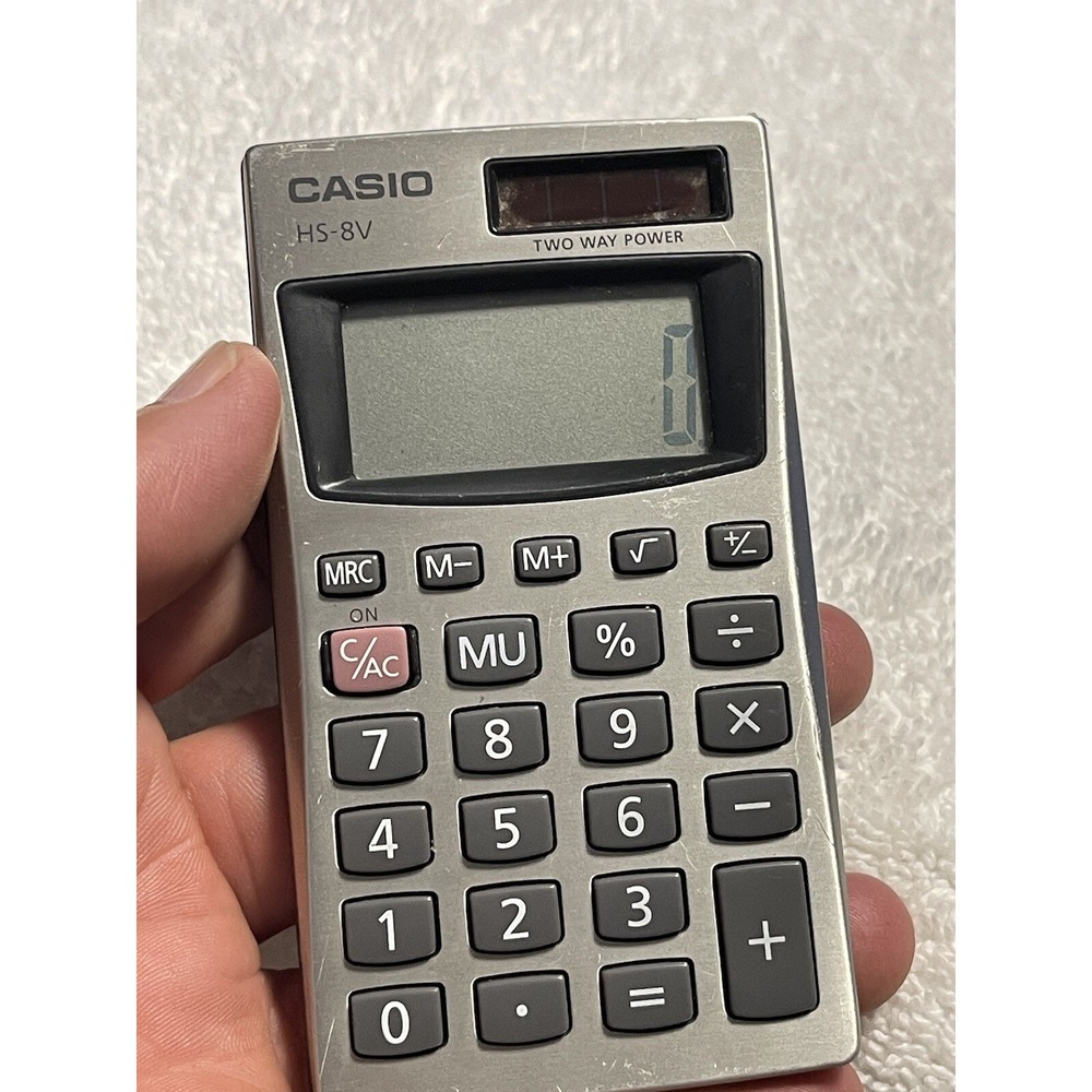 Casio HS-8V Basic Calculator‎